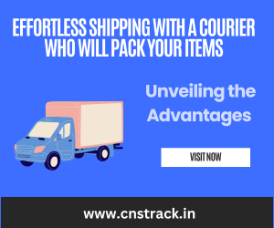 a Courier Who Will Pack Your Items